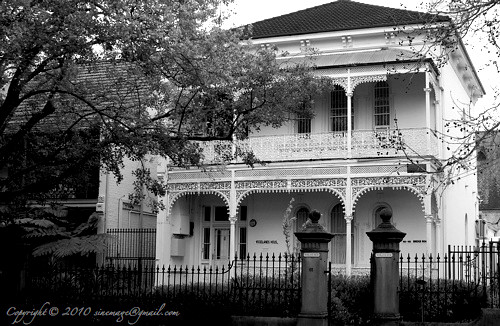 Sinemage Victorian Style House Sydney