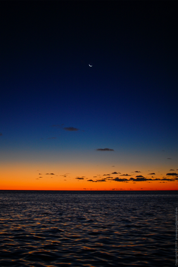 Sinemage Sunset colours and Moon