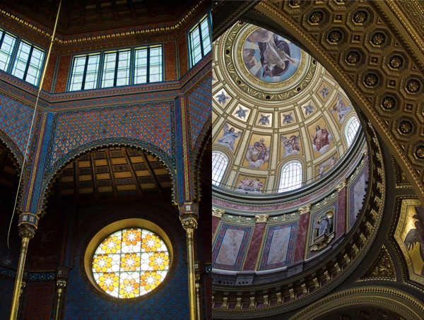 © 2012 Viviane Perenyi - Synagogue & St Stephen Basilica Budapest Hungary