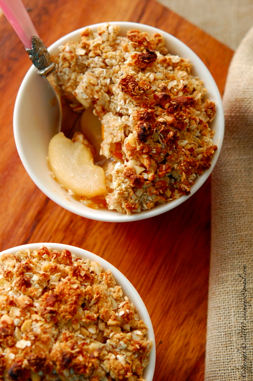 Sinemage Pear & Kumquat Crumble