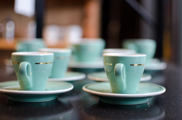 © 2011 Viviane Perenyi Mojo Coffee Cups On Display