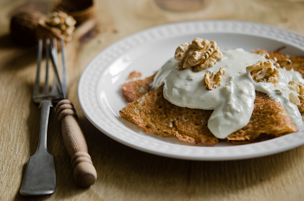 © 2012 Viviane Perenyi Gorgonzola and Walnut Buckwheat Crepe