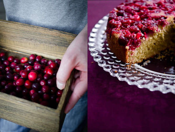 Cranberries and Upside Down Cake | At Down Under | Viviane Perenyi