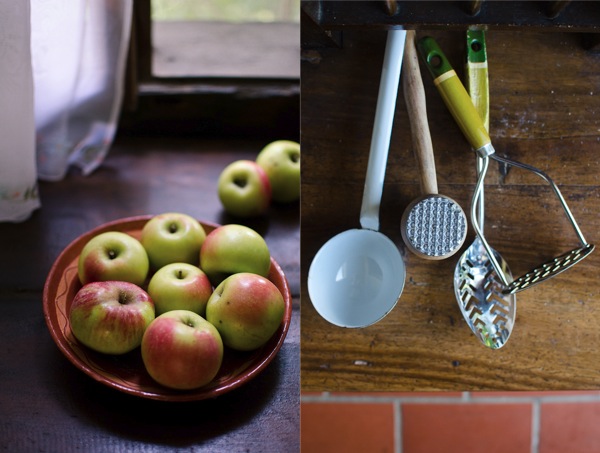 © 2012 Viviane Perenyi - Őrség Hungary Apples and Kitchen Tools