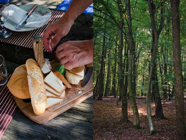 © 2012 Viviane Perenyi - Őrség Hungary Cheese Platter and National Park Forest