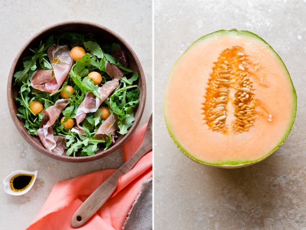 Melon Parma Rocket Salad | At Down Under | Viviane Perenyi