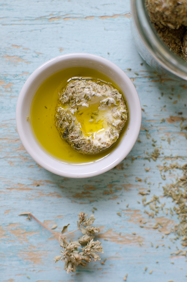 Oregano Labneh and Olive Oil | At Down Under | Viviane Perenyi 