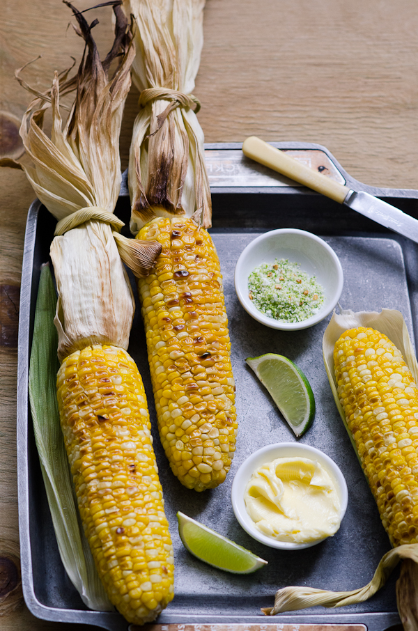 Lime and Chilli Grilled Corn on the Cob | At Down Under | Viviane Perenyi 