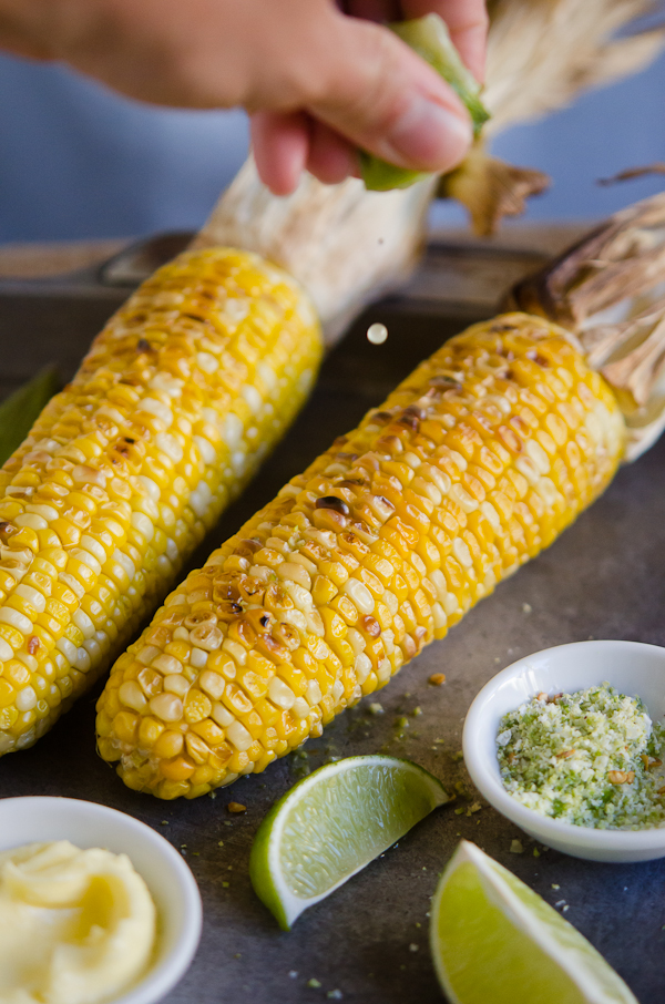 Lime and Chilli Grilled Corn on the Cob | At Down Under | Viviane Perenyi 