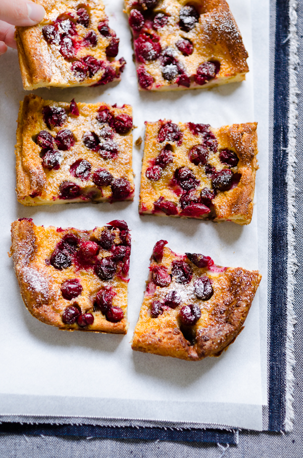 Cranberry Clafoutis | At Down Under | Viviane Perenyi 